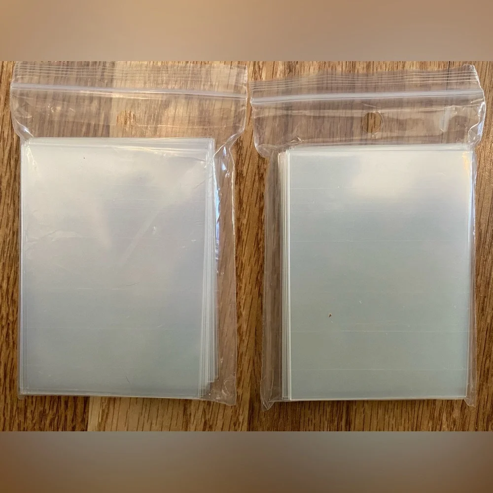 Ultra Transparent Card Sleeves by MayReed New